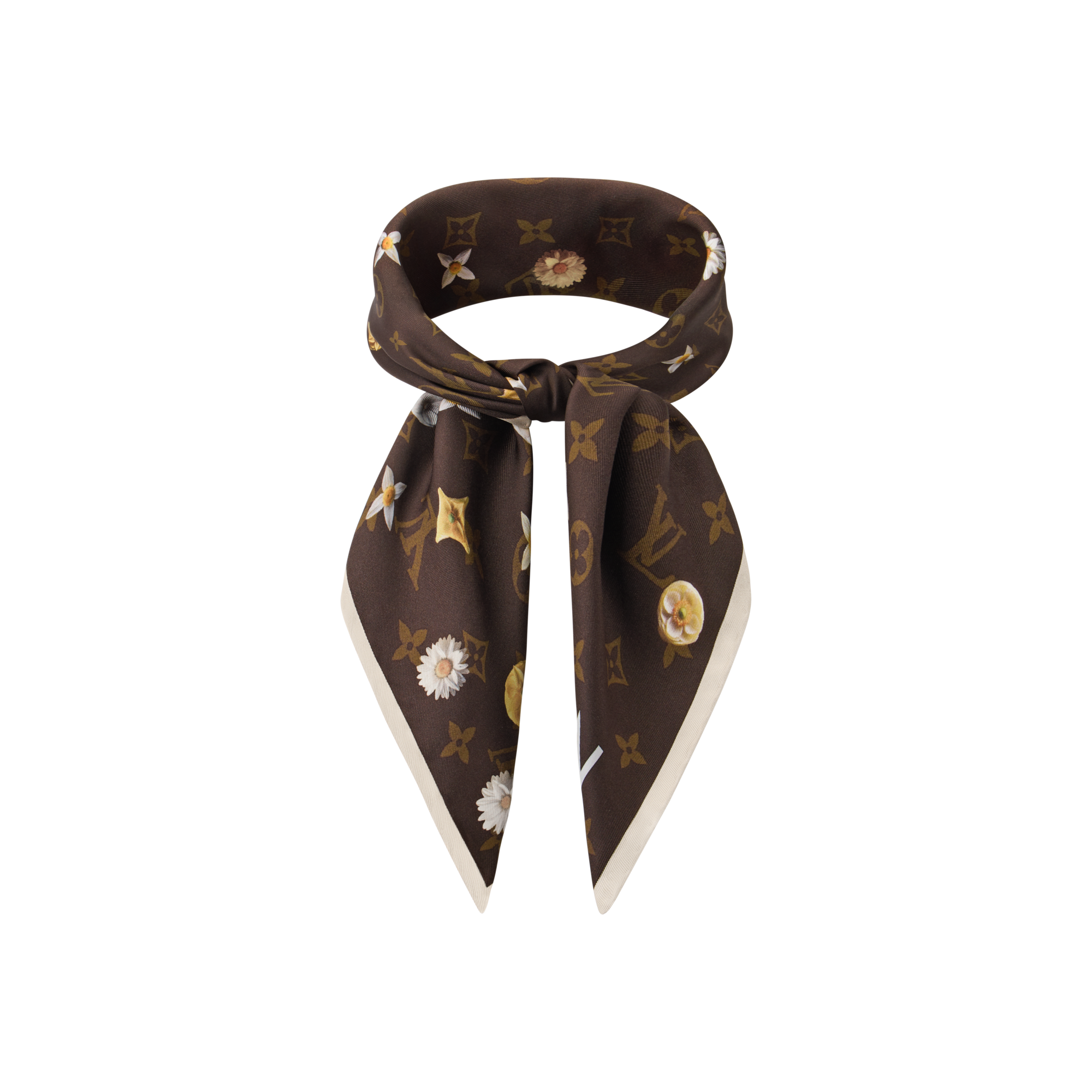 Monogram Flower Bandana S00 - Men - Accessories | LOUIS VUITTON ®
